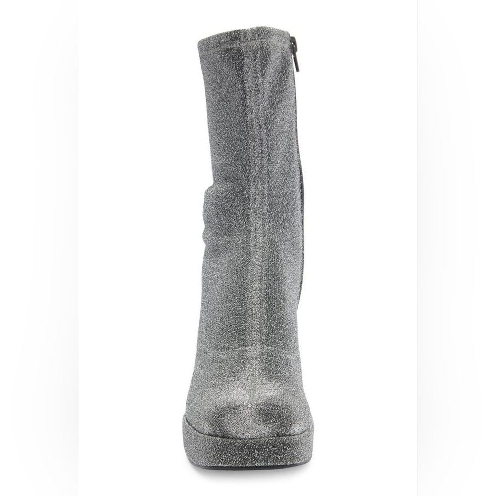 Abound Women’s Steffie Platform Bootie Silver Sz 8 New - Picture 4 of 12